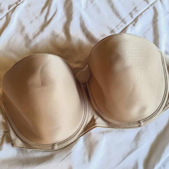 Fantasie Smoothing Seamless Strapless Bra Size 30G - Picture 2 of 6